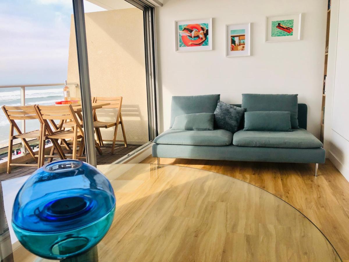 1Ere Ligne, Dernier Etage, Vue A 180° Sur L'Ocean, Lacanau, Plage Centrale Luaran gambar