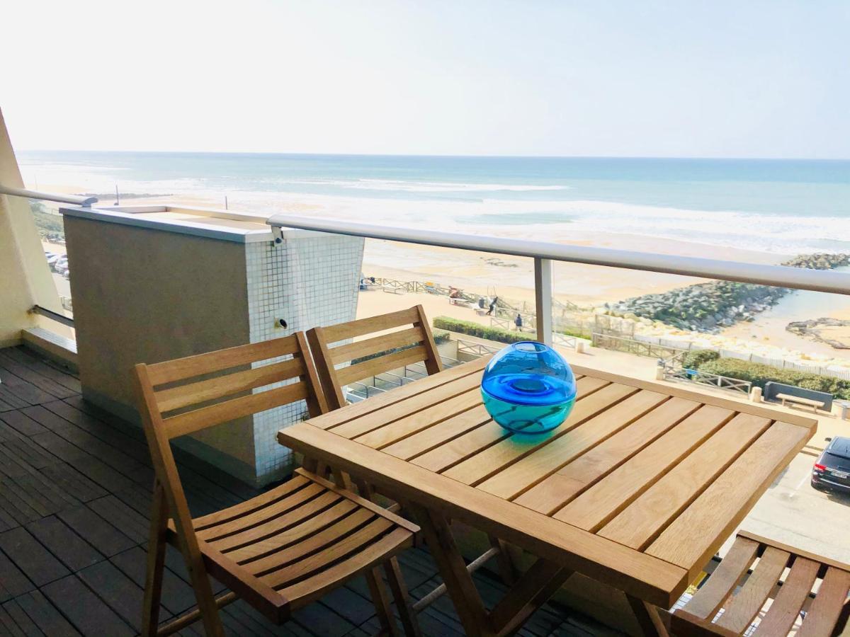 1Ere Ligne, Dernier Etage, Vue A 180° Sur L'Ocean, Lacanau, Plage Centrale Luaran gambar