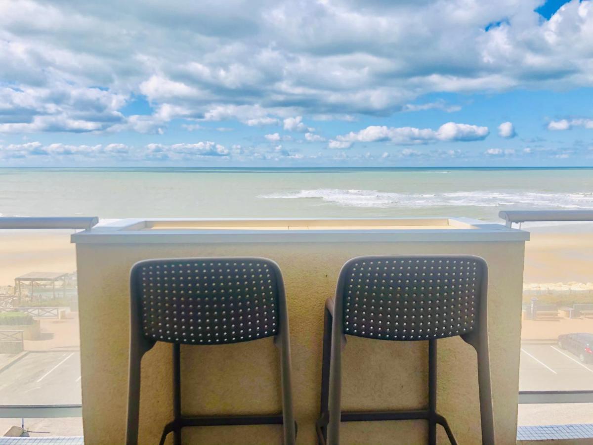 1Ere Ligne, Dernier Etage, Vue A 180° Sur L'Ocean, Lacanau, Plage Centrale Luaran gambar